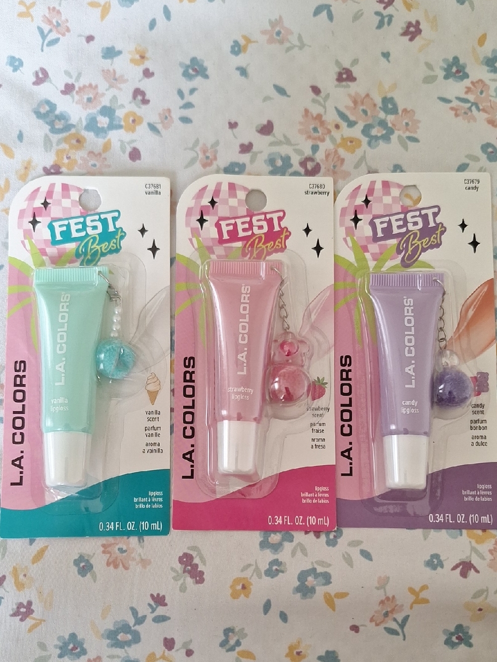 L.A. COLORS Fest Best Lipgloss Duo - Pink & Lavender